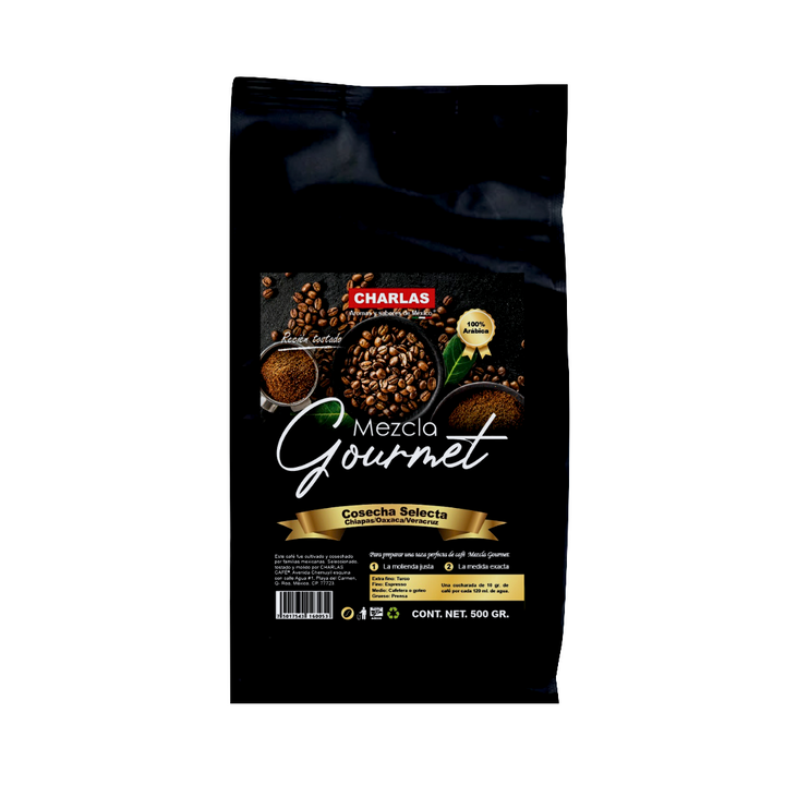 Mezcla Gourmet. Cosecha Selecta 100% Arábica 500 grs. - Charlas Café®