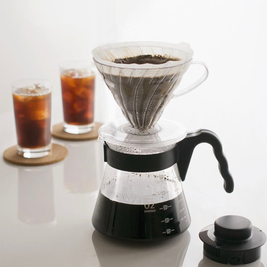 HARIO® V-60 - Cafetera de goteo - Charlas Café®