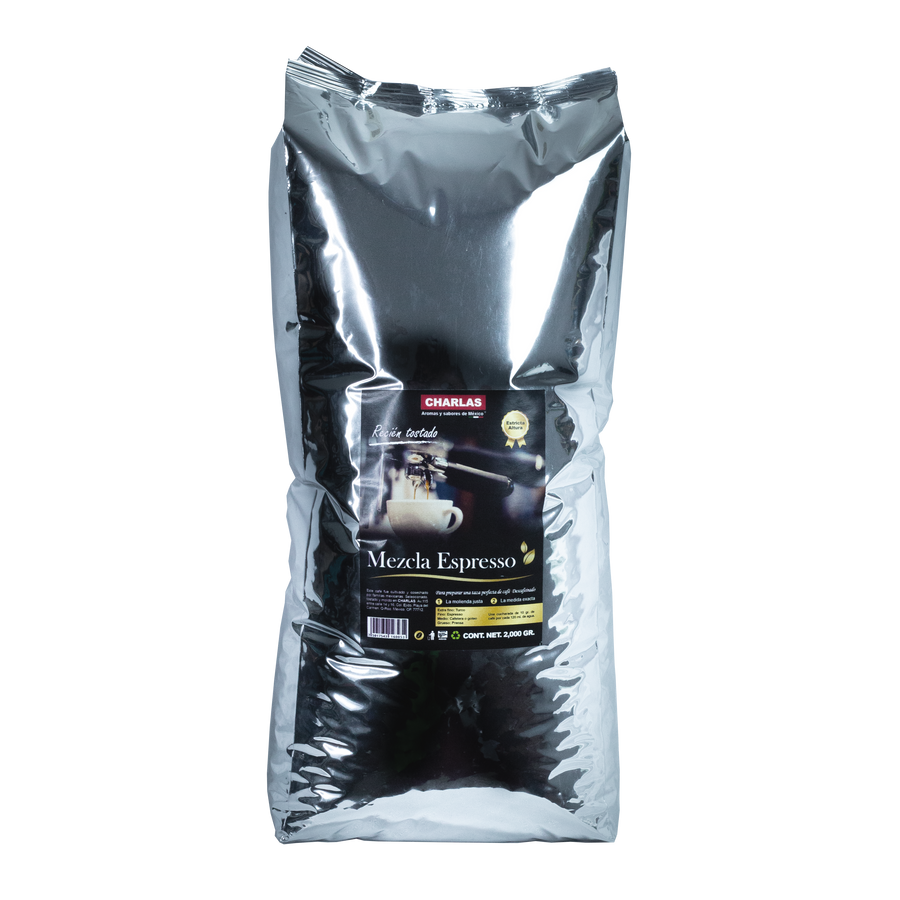 Café Mezcla Espresso/ 2,000 grs. - Charlas Café®