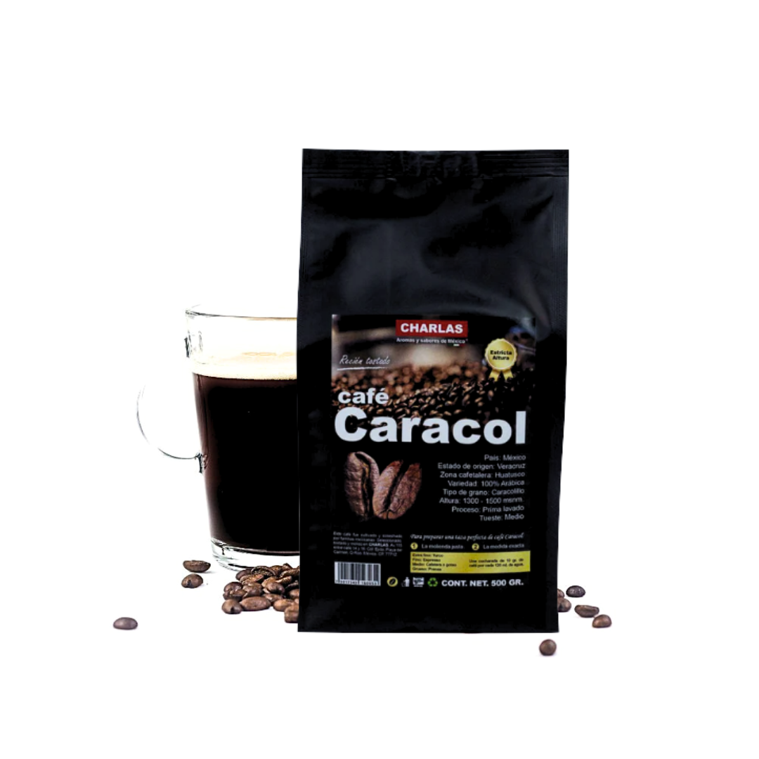 Café Caracolillo Veracruz/500 grs. - Charlas Café®
