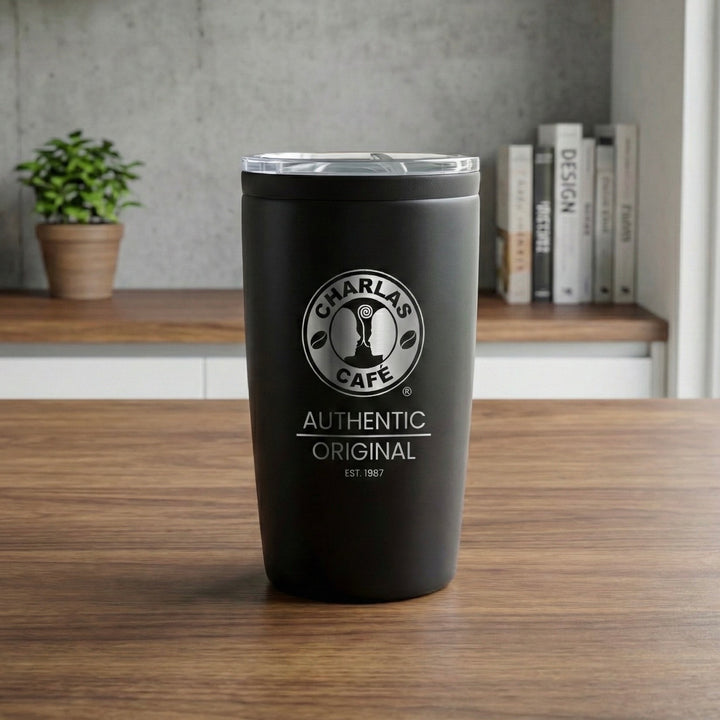 Charlas Café® Signature Black Matte. Limited Edition.
