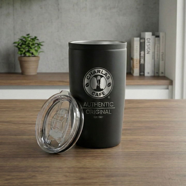 Charlas Café® Signature Black Matte. Limited Edition.