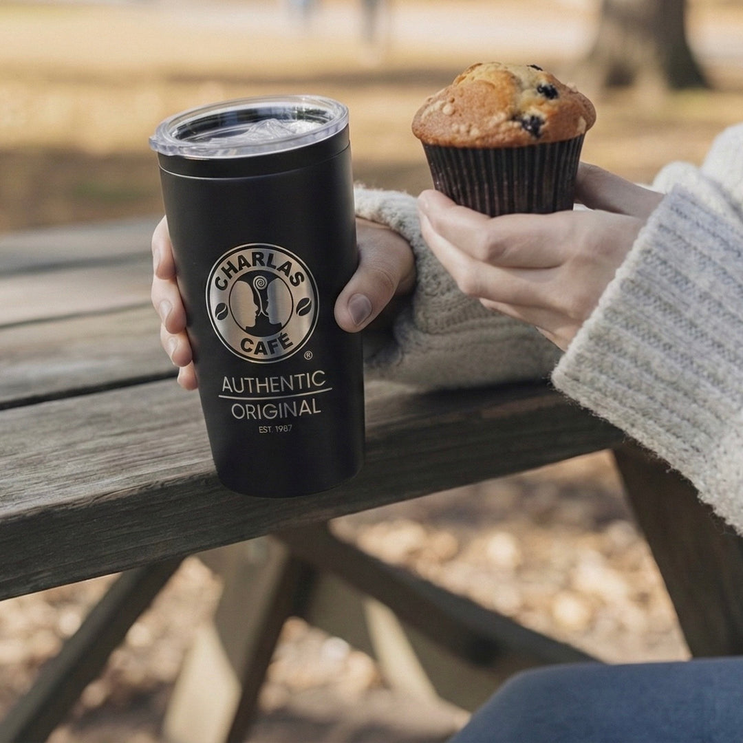 Charlas Café® Signature Black Matte. Limited Edition.