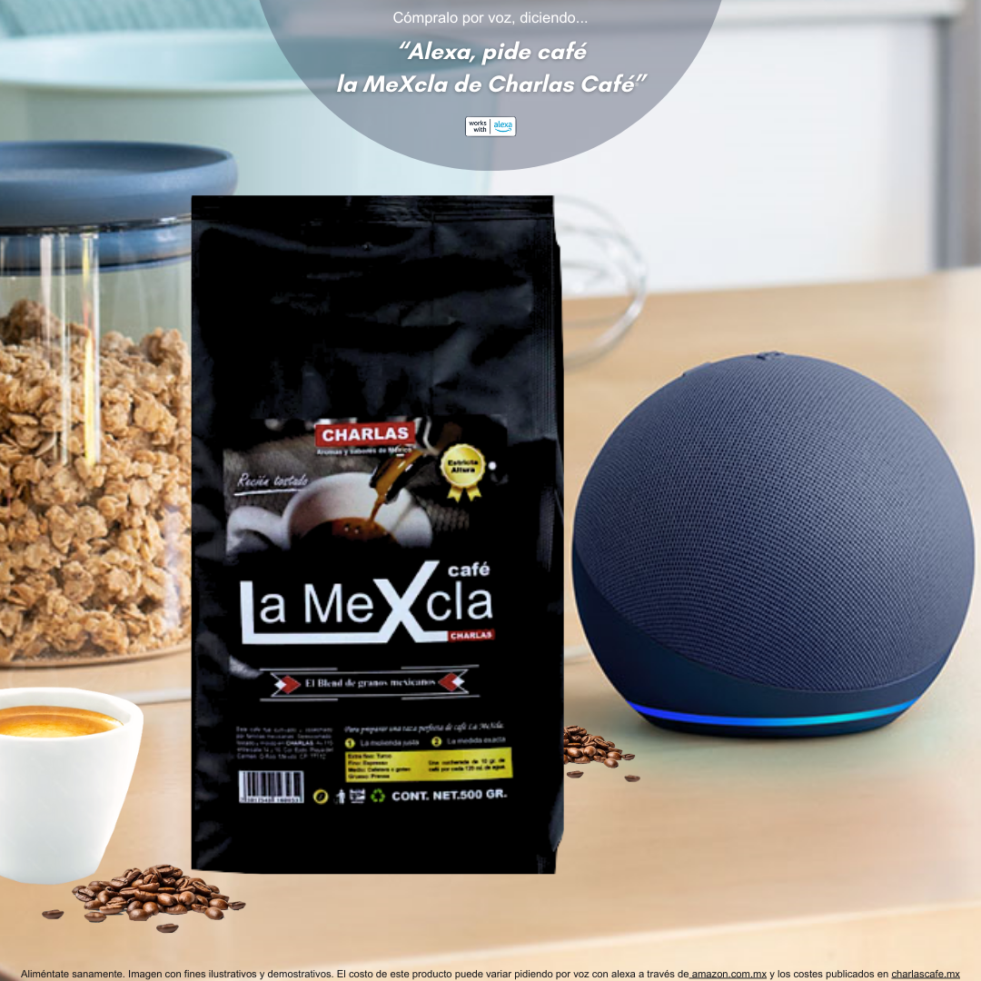 SET l 3 Bolsas de 500 gr. Café La MeXcla 100% Arábica. - Charlas Café®