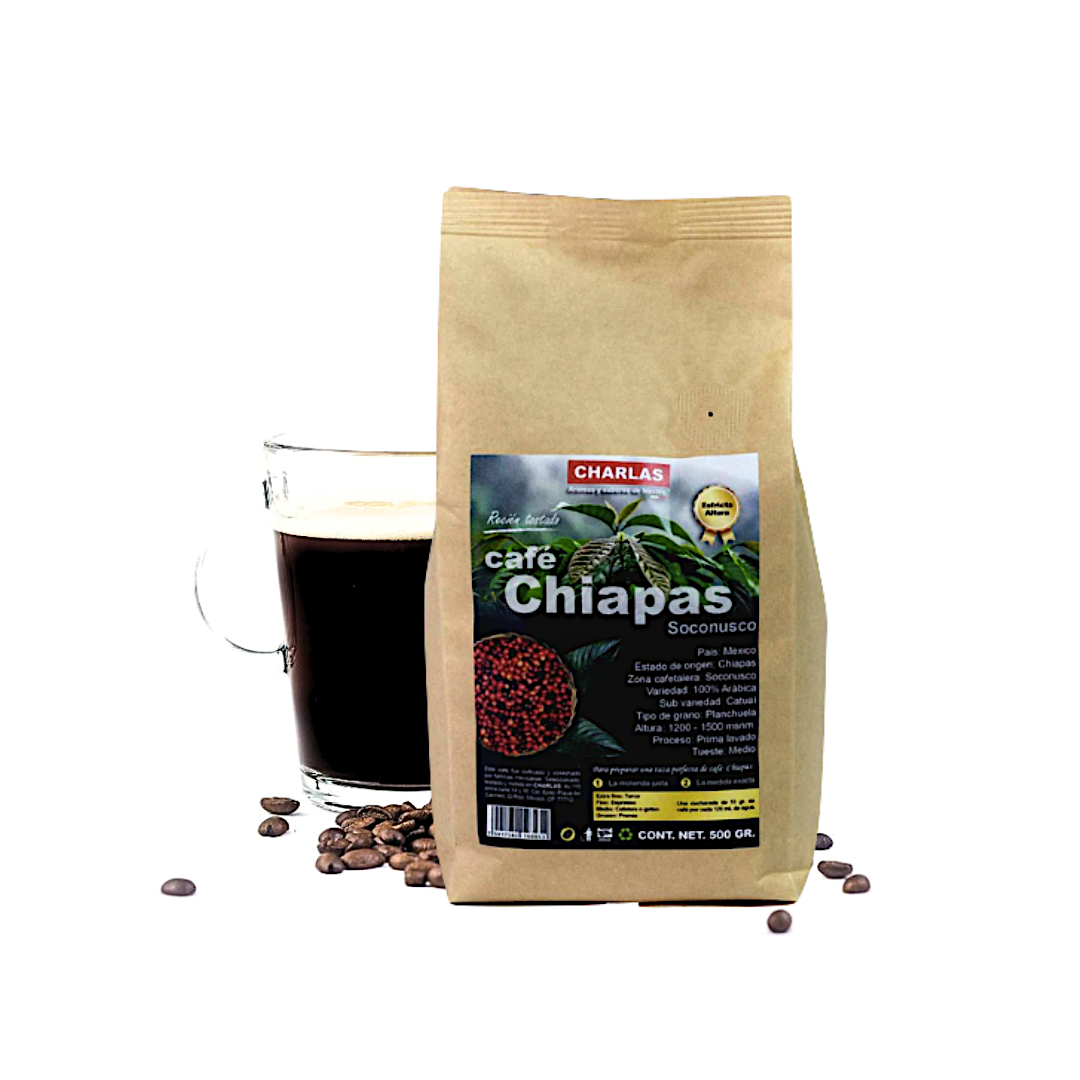 Café Soconusco Chiapas/500 grs. - Charlas Café®
