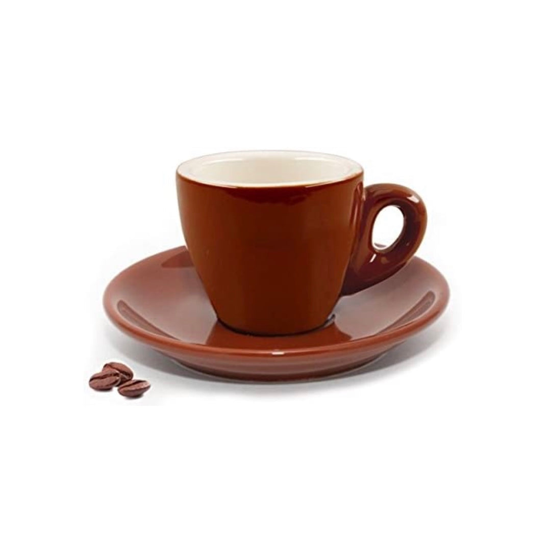 Cuisinox® Juego de 4 tazas de porcelana para espresso - Charlas Café®