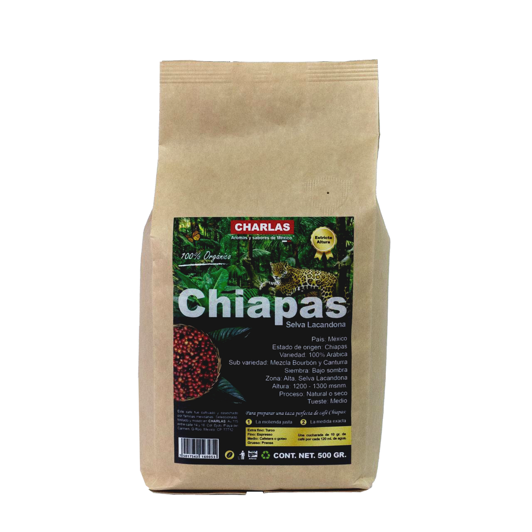 Café Selva Lacandona, Chiapas/500 grs. - Charlas Café®